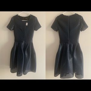 Maje midi navy party dress